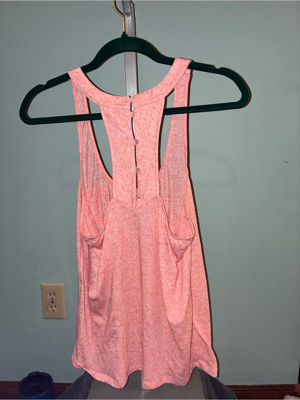 American Eagle Outfitters Pink Racerback Tank Top - Picture 2 of 3